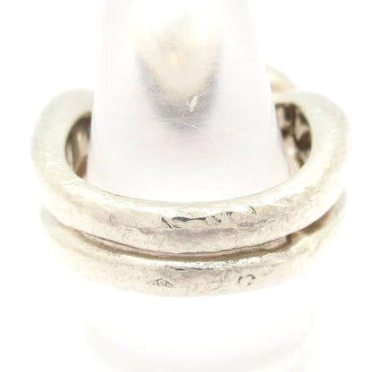 Hermes Ring 53 Torsade Silver