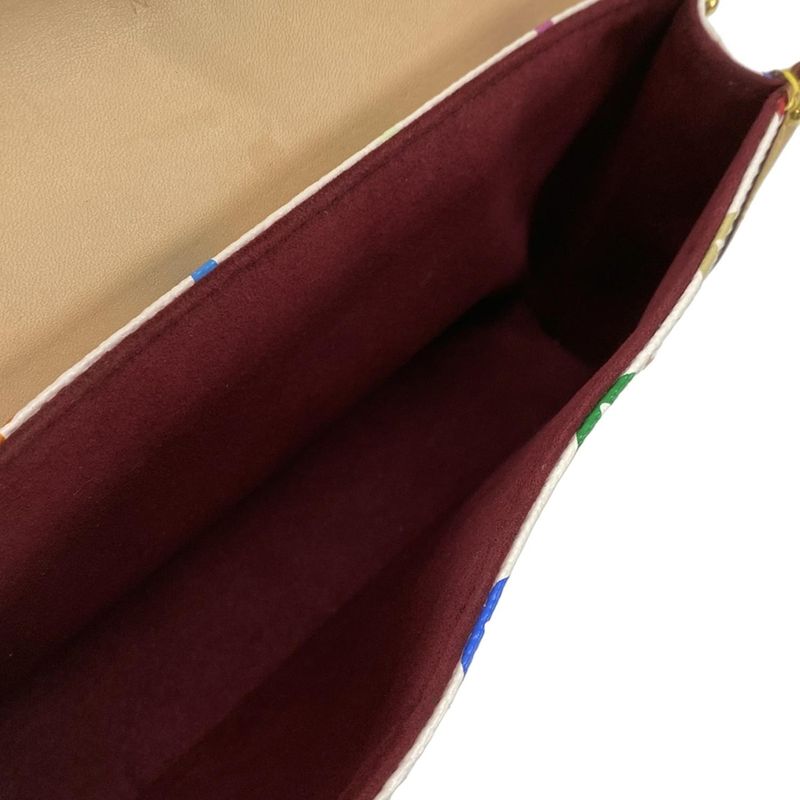 Louis Vuitton Handbag I Love Monogram Pochette Eyemissyou M92055 Bron Leather