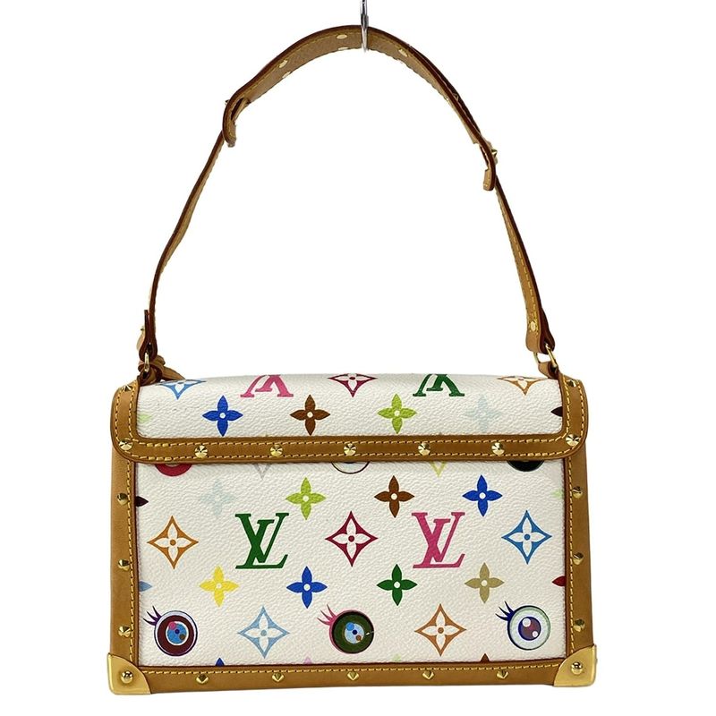 Louis Vuitton Handbag I Love Monogram Pochette Eyemissyou M92055 Bron Leather