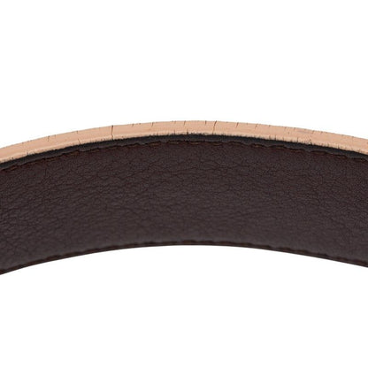 Fendi Light Blue Brown Leather Women's Fendi