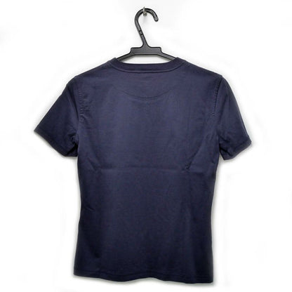 Hermes T-shirt Size 38 Navy - Navy Blue 3e4625dl Cotton Women's Apparel
