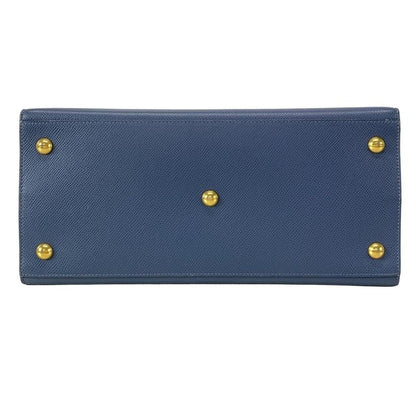 Dior Christian Dior Handbag Saint Honoré Medium 30 Montaigne Blue Gray Leather