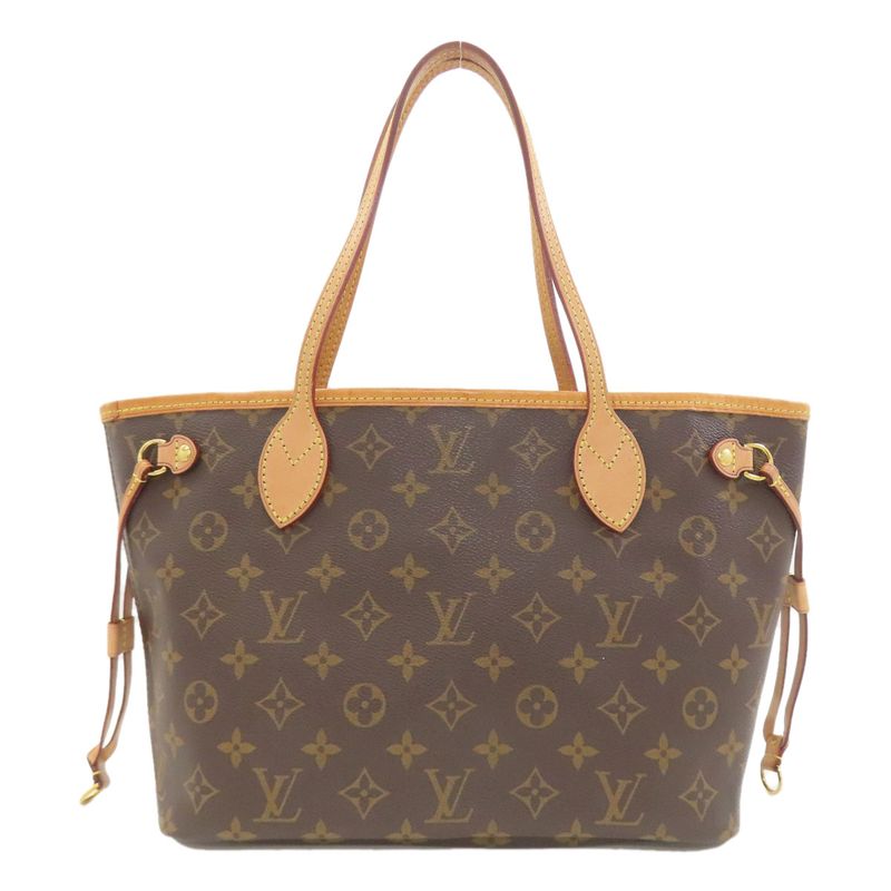 Louis Vuitton M41245 Neverfull PM Tote Bag Monogram Canvas Women's