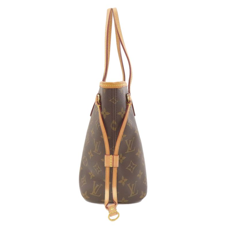 Louis Vuitton M41245 Neverfull PM Tote Bag Monogram Canvas Women's