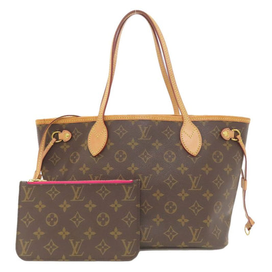Louis Vuitton M41245 Neverfull PM Tote Bag Monogram Canvas Women's