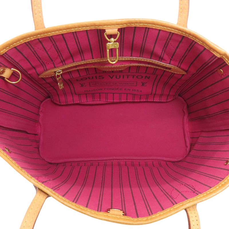 Louis Vuitton M41245 Neverfull PM Tote Bag Monogram Canvas Women's