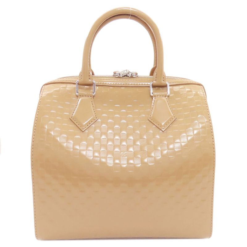 Louis Vuitton Speedy Cube Damier Facet Handbag Calf Women's