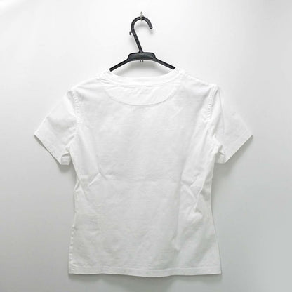 Hermes T-shirt Faubourg Rainbow 36 Size White 2e4613du Cotton Women's