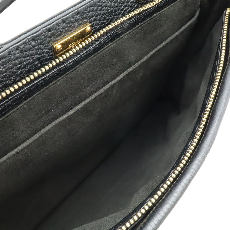 Fendi Selleria Peekaboo Fit Business Bag Briefcase Handbag 2WAY Shoulder Bag