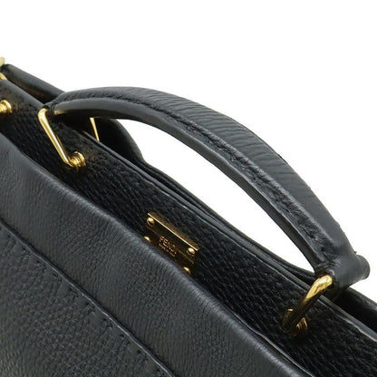 Fendi Selleria Peekaboo Fit Business Bag Briefcase Handbag 2WAY Shoulder Bag