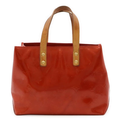 Louis Vuitton Monogram Vernis Lead PM Handbag Mini Tote Bag Rouge Red M91088