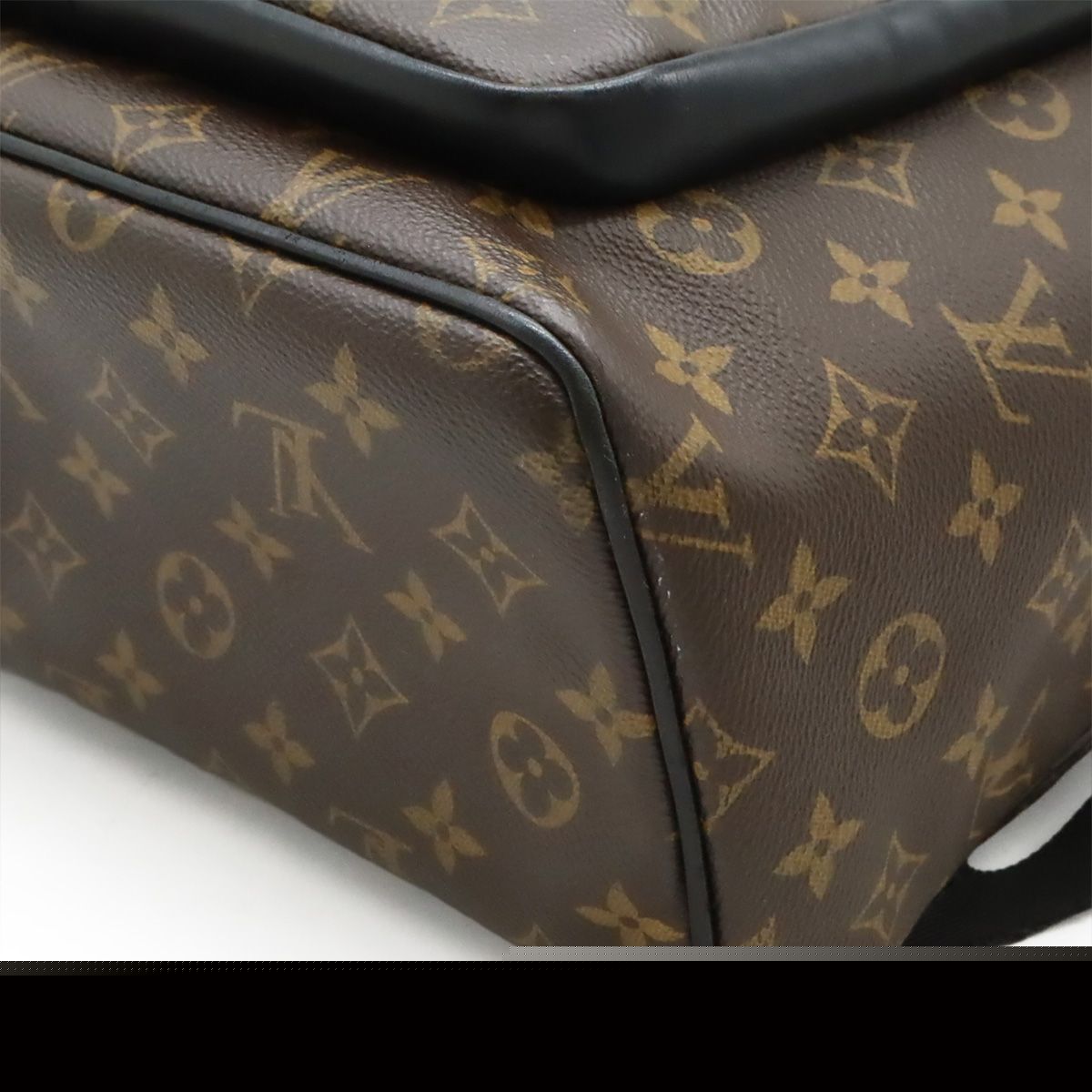 LOUIS VUITTON Monogram Macassar Josh Backpack Rucksack Shoulder Bag