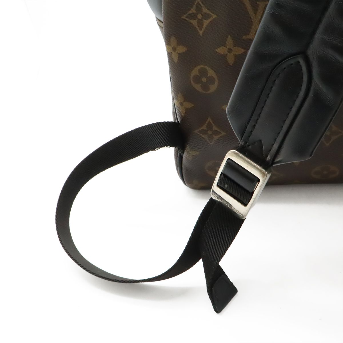 LOUIS VUITTON Monogram Macassar Josh Backpack Rucksack Shoulder Bag