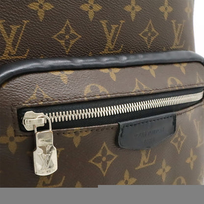 LOUIS VUITTON Monogram Macassar Josh Backpack Rucksack Shoulder Bag