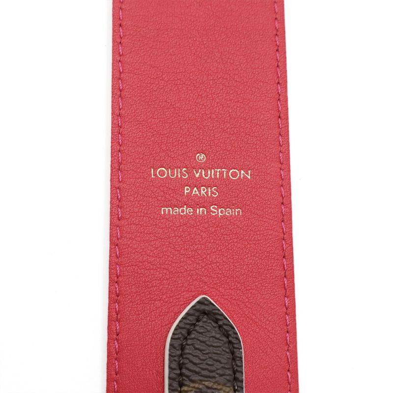 Louis Vuitton Monogram Shoulder Strap Shoulder Only Pink Gold Hardware J02285