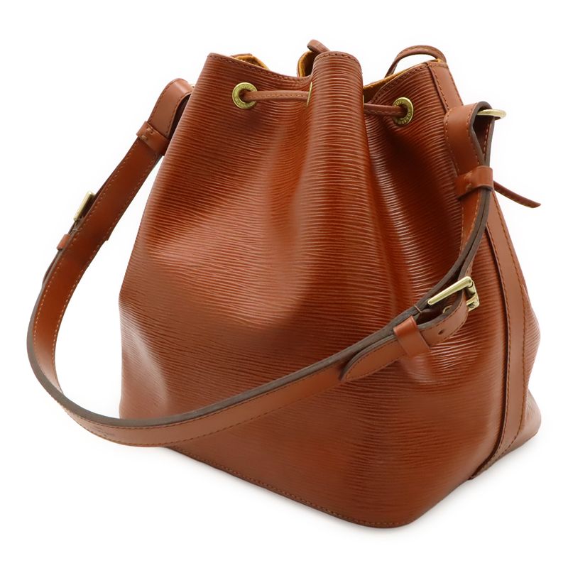 Louis Vuitton Epi Petit Noe Drawstring Shoulder Bag Semi-shoulder One-shoulder