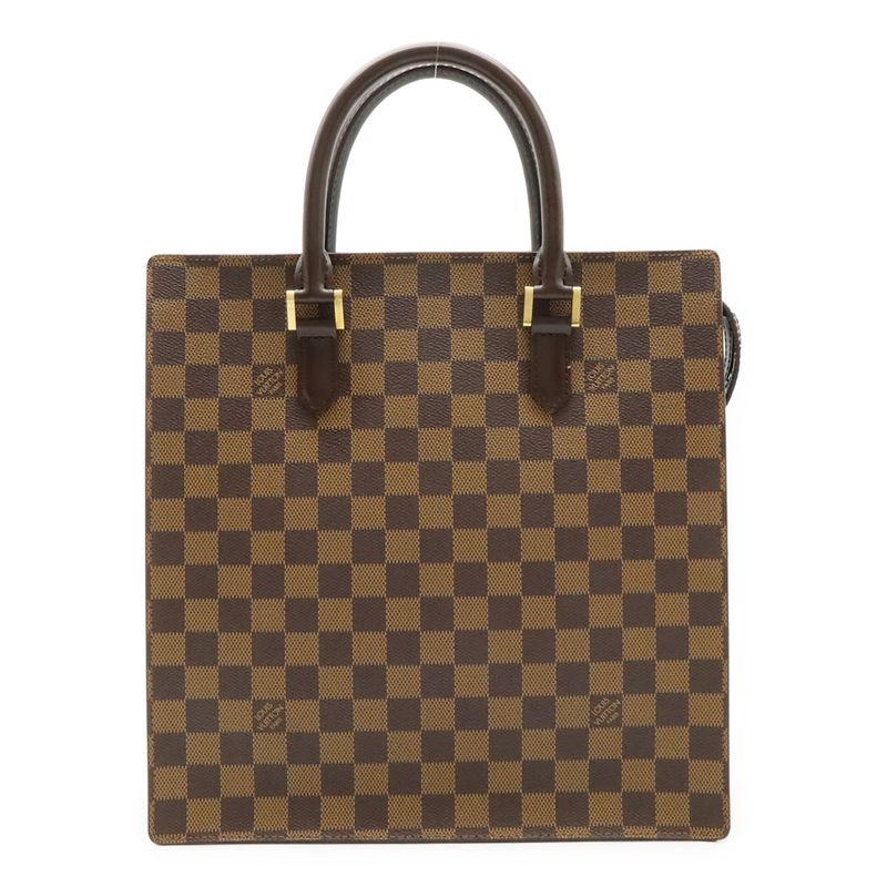 Louis Vuitton Damier Venice PM Tote Bag Handbag Square Shape N51145