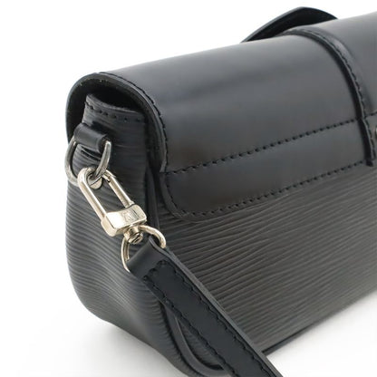 Louis Vuitton Epi Pochette Montaigne Shoulder Bag 2WAY Clutch Bag Noir Black