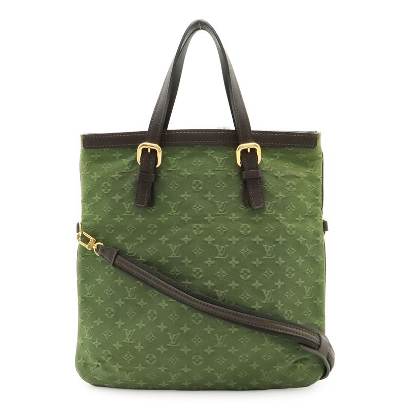 Louis Vuitton Monogram Mini Francoise Tote Bag Handbag 2WAY Shoulder Bag TST
