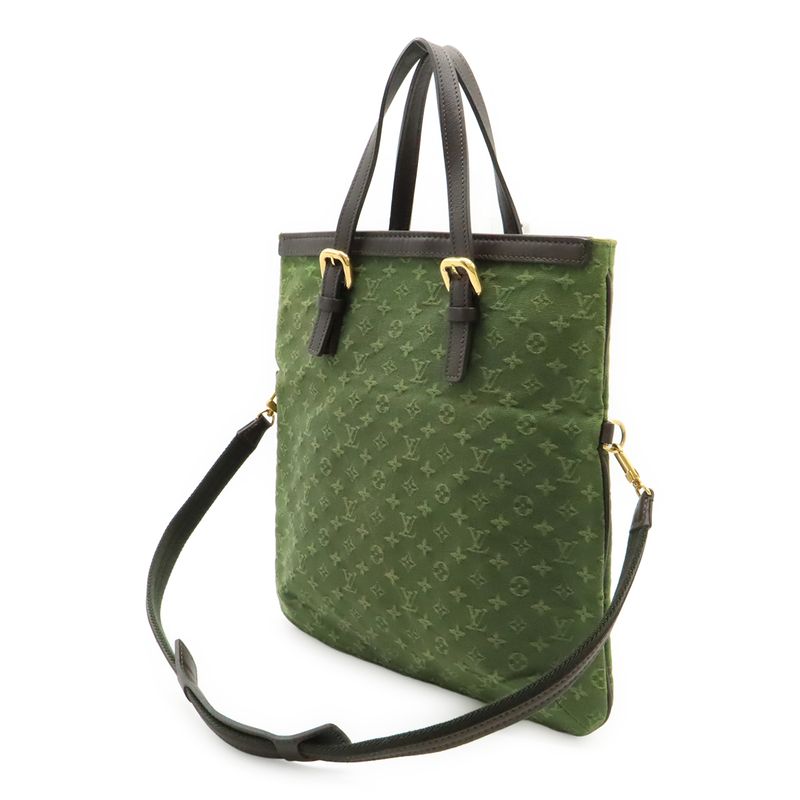 Louis Vuitton Monogram Mini Francoise Tote Bag Handbag 2WAY Shoulder Bag TST