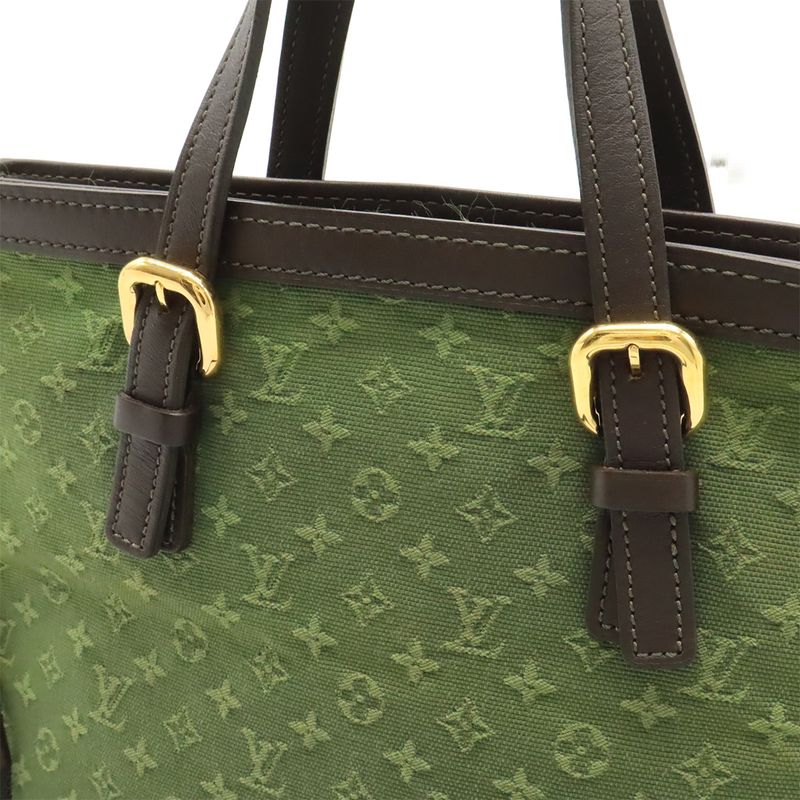 Louis Vuitton Monogram Mini Francoise Tote Bag Handbag 2WAY Shoulder Bag TST