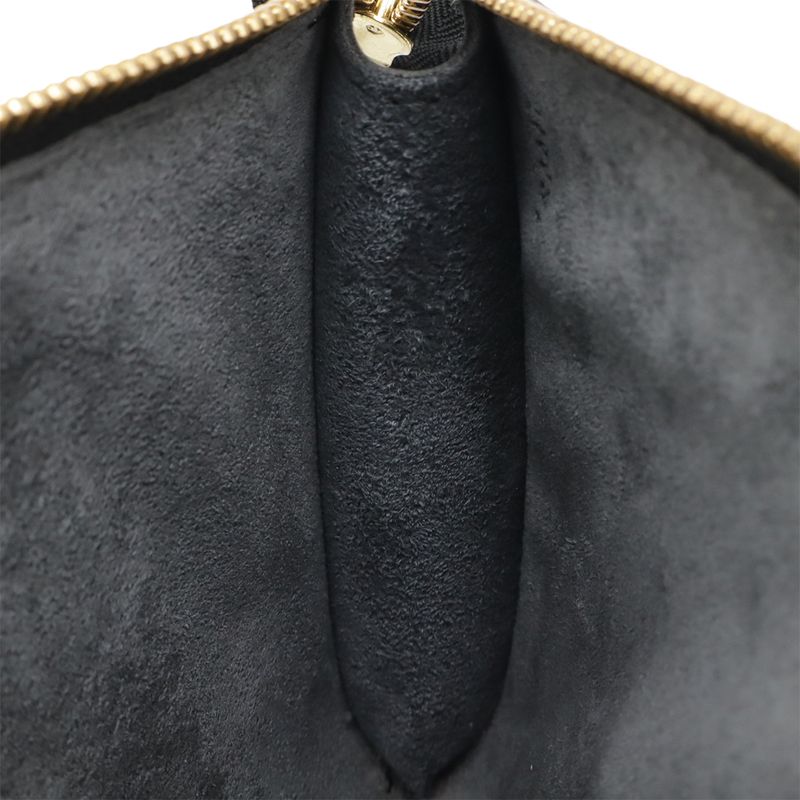Louis Vuitton Epi Pochette Accessories 21 Accessory Pouch Handbag Noir Black