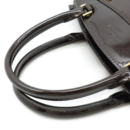 Louis Vuitton Monogram Vernis MM Handbag Tote Bag 2WAY Shoulder Bag Enamel