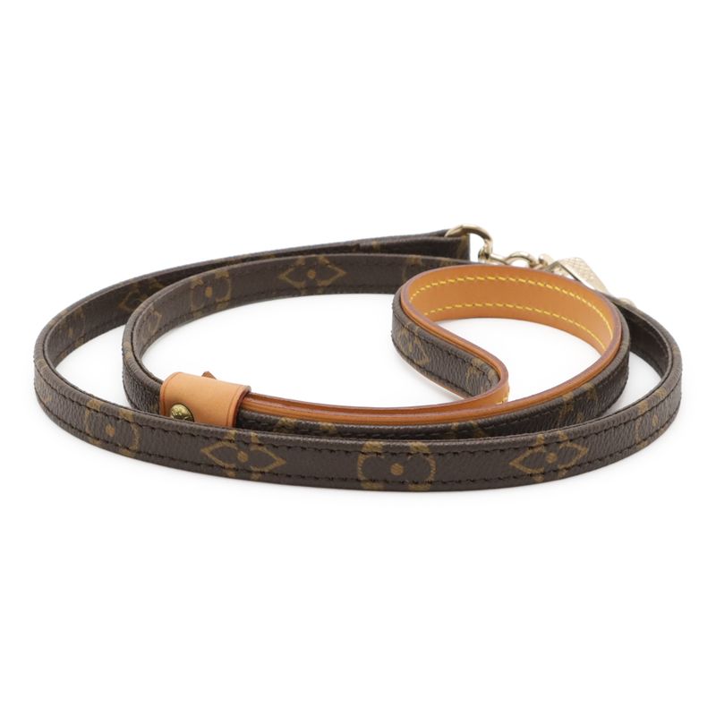Louis Vuitton Monogram Less Baxter MM Collier Pet Dog Lead M58056