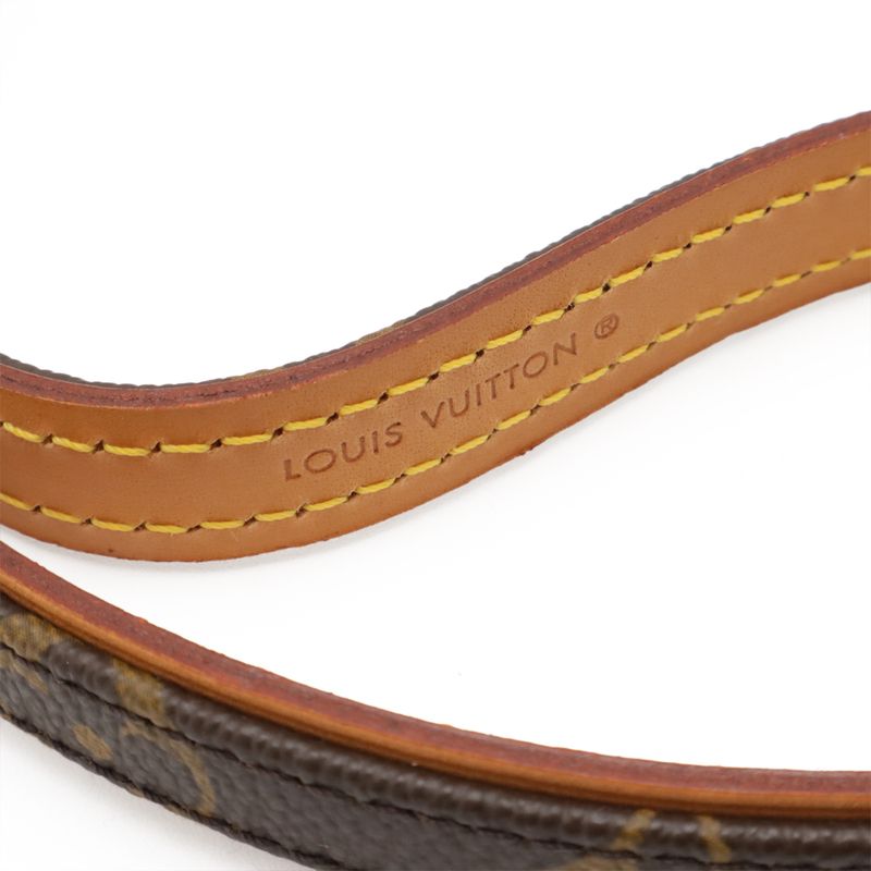 Louis Vuitton Monogram Less Baxter MM Collier Pet Dog Lead M58056