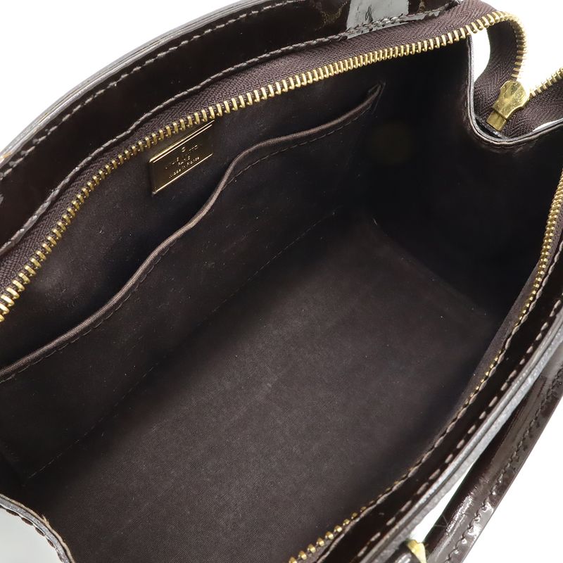 Louis Vuitton Monogram Vernis PM Handbag Mini Bag 2WAY Shoulder Bag Enamel Calf