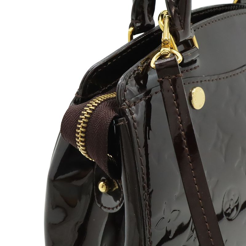 Louis Vuitton Monogram Vernis PM Handbag Mini Bag 2WAY Shoulder Bag Enamel Calf
