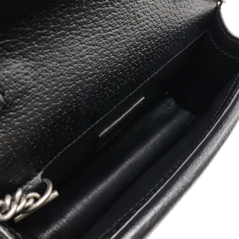 Gucci Dionysus GG Denim Super Mini Bag Chain Bag Shoulder Bag 2WAY Clutch Taiga