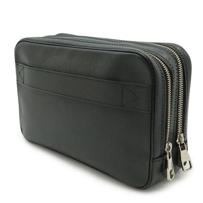 Louis Vuitton Taiga Neo Pavel Second Bag Clutch Bag Leather Ardoise Black