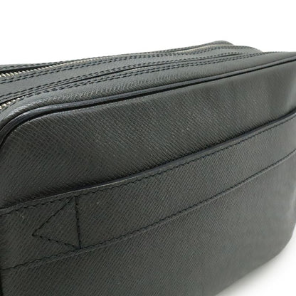 Louis Vuitton Taiga Neo Pavel Second Bag Clutch Bag Leather Ardoise Black