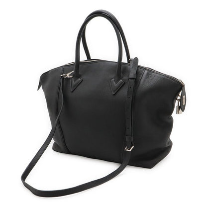 Louis Vuitton Parnasea Lockit MM Handbag Tote Bag 2WAY Shoulder Bag Leather