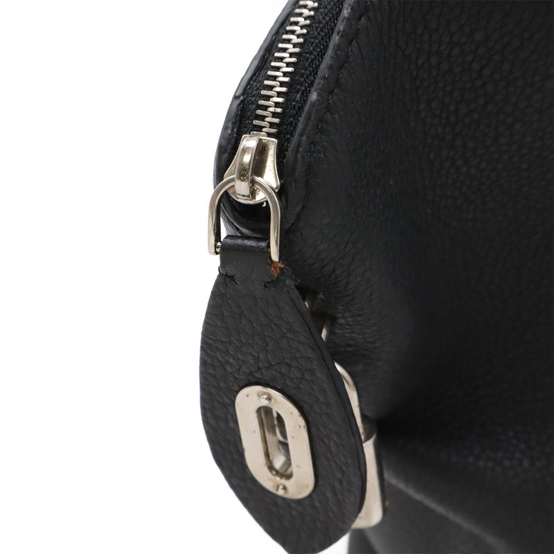 Louis Vuitton Parnasea Lockit MM Handbag Tote Bag 2WAY Shoulder Bag Leather