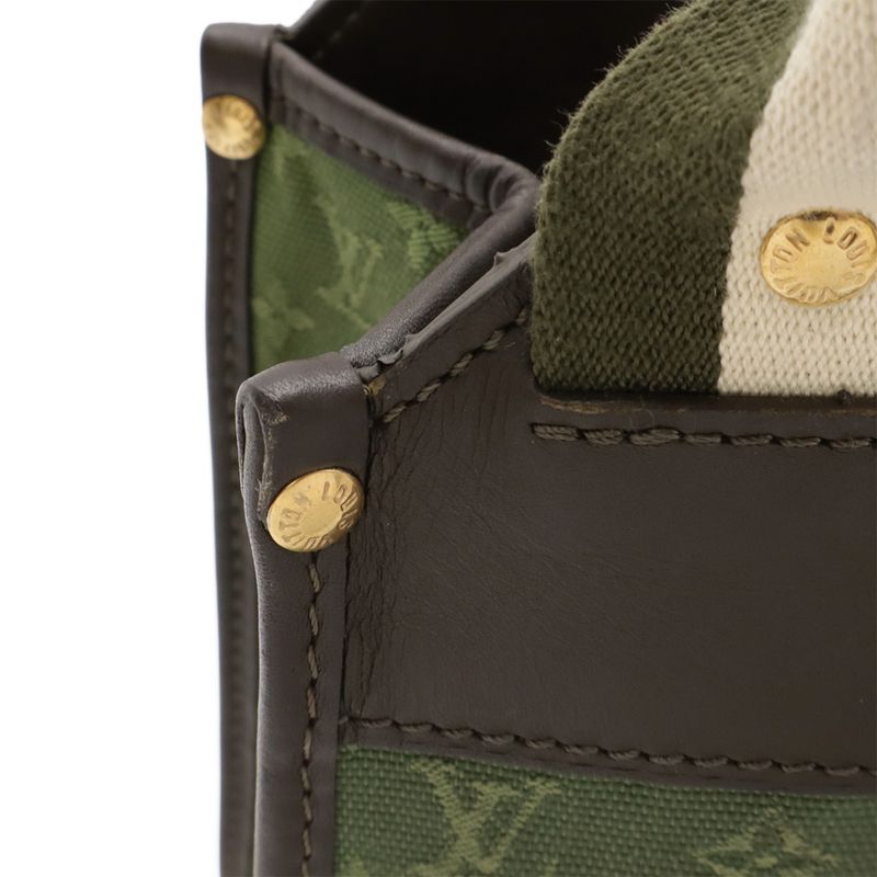 Louis Vuitton Monogram Mini Sac Catherine Handbag Mini Bag Tote Bag TST Khaki