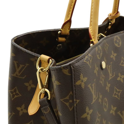 Louis Vuitton Monogram Montaigne GM Handbag Tote Bag 2WAY Shoulder Bag Semi-shou