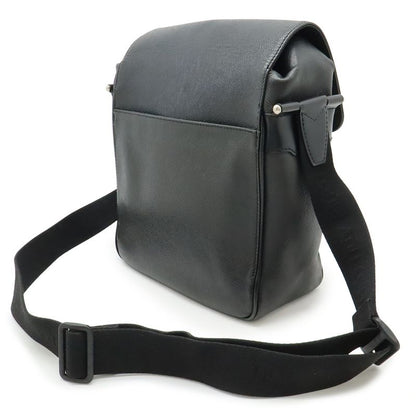 Louis Vuitton Taiga Yaranga Shoulder Bag Crossbody Leather Ardoise Black M30822