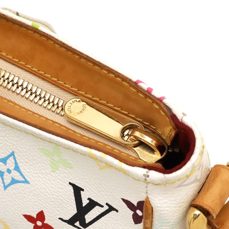 Louis Vuitton Monogram Multicolor Lodge GM Shoulder Bag Crossbody Bronze White