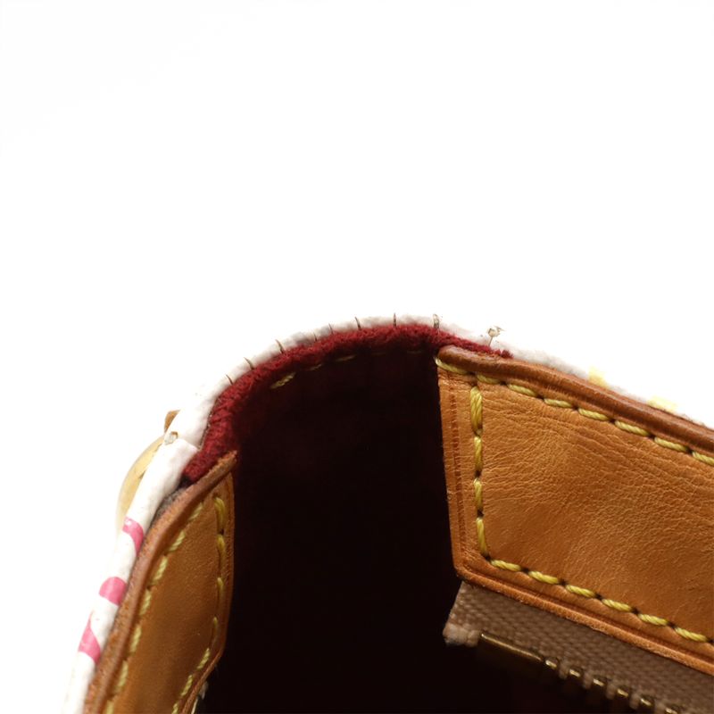 Louis Vuitton Monogram Multicolor Lodge GM Shoulder Bag Crossbody Bronze White