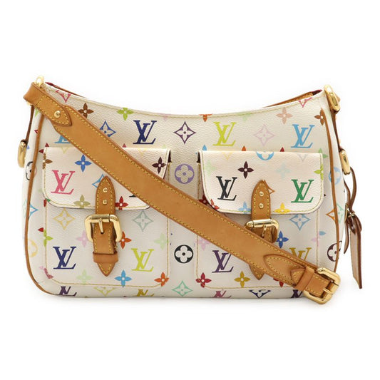 Louis Vuitton Monogram Multicolor Lodge GM Shoulder Bag Crossbody Bronze White