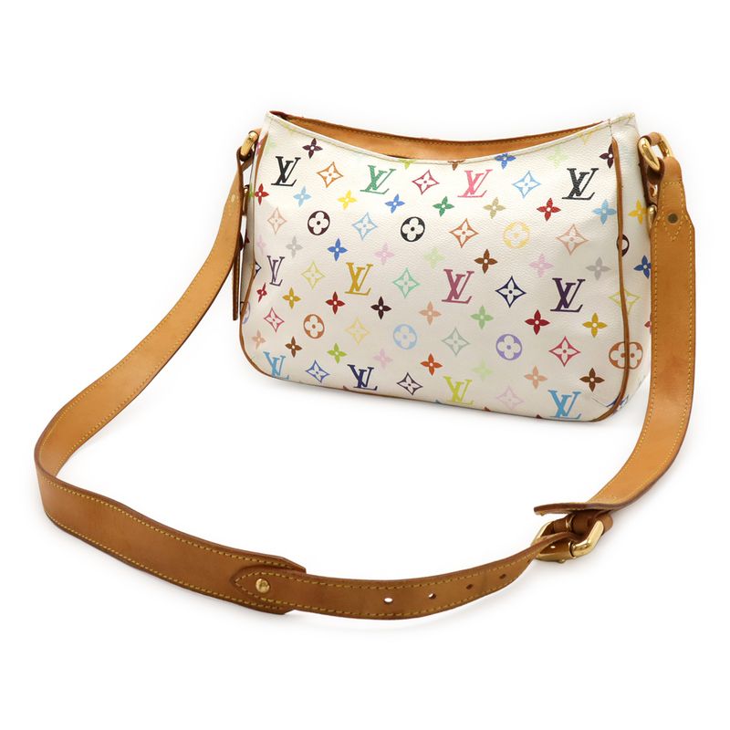 Louis Vuitton Monogram Multicolor Lodge GM Shoulder Bag Crossbody Bronze White