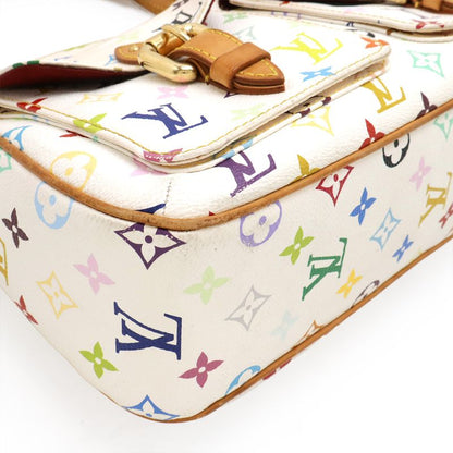 Louis Vuitton Monogram Multicolor Lodge GM Shoulder Bag Crossbody Bronze White