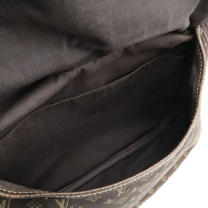 Louis Vuitton Monogram Mini Lin Saumur 30 Shoulder Bag Crossbody Canvas Leather