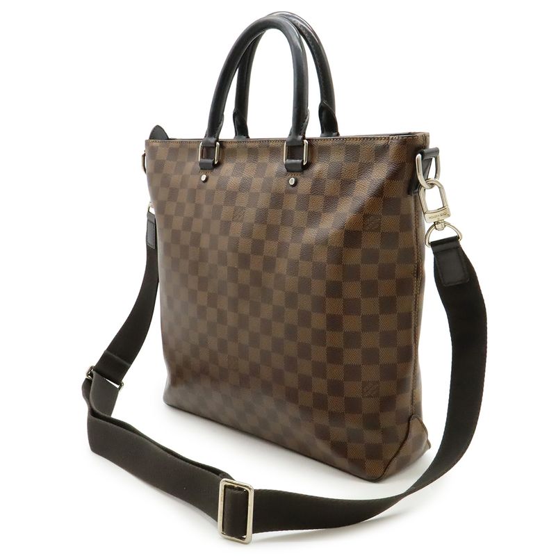 Louis Vuitton Damier Jake Tote Bag Business Bag 2WAY Shoulder Bag Crossbody