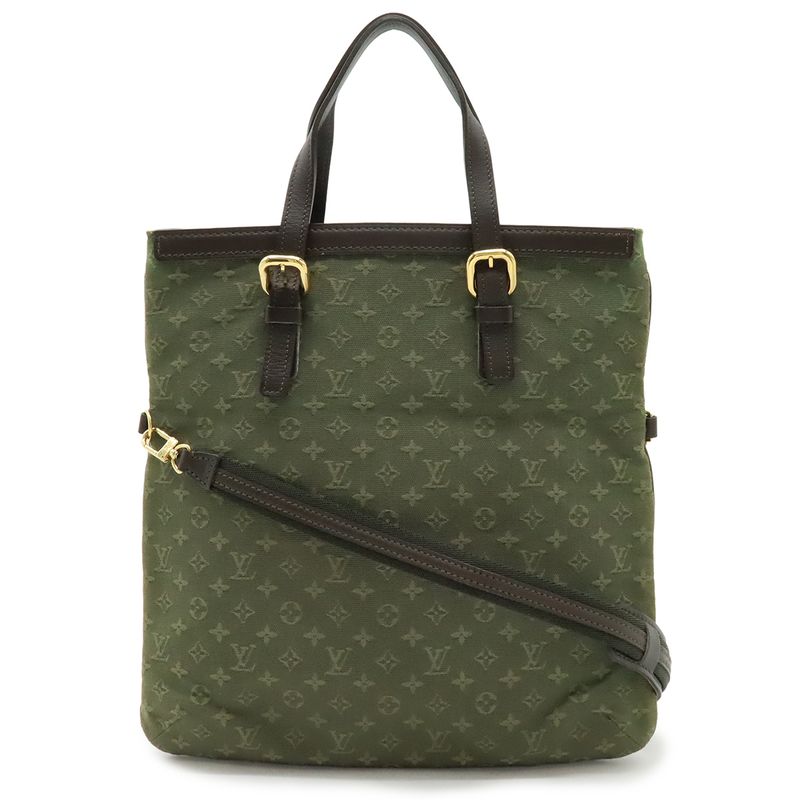 Louis Vuitton Monogram Mini Francoise Tote Bag Handbag 2WAY Shoulder Bag TST