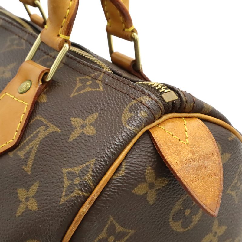 Louis Vuitton Monogram Speedy 25 Mini Boston Bag Handbag M41528