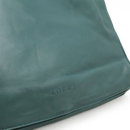 Loewe Flamenco Drawstring Bag Shoulder Bag Crossbody Nappa Leather Blue Green