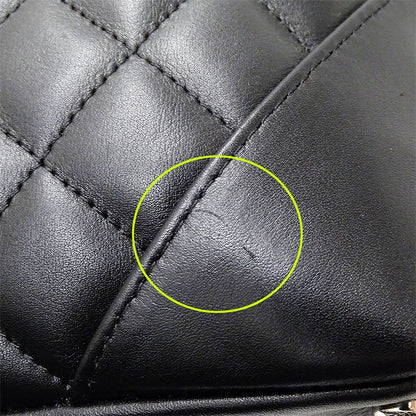 Chanel Bag Tote Lambskin Cambon Medium Black Handbag